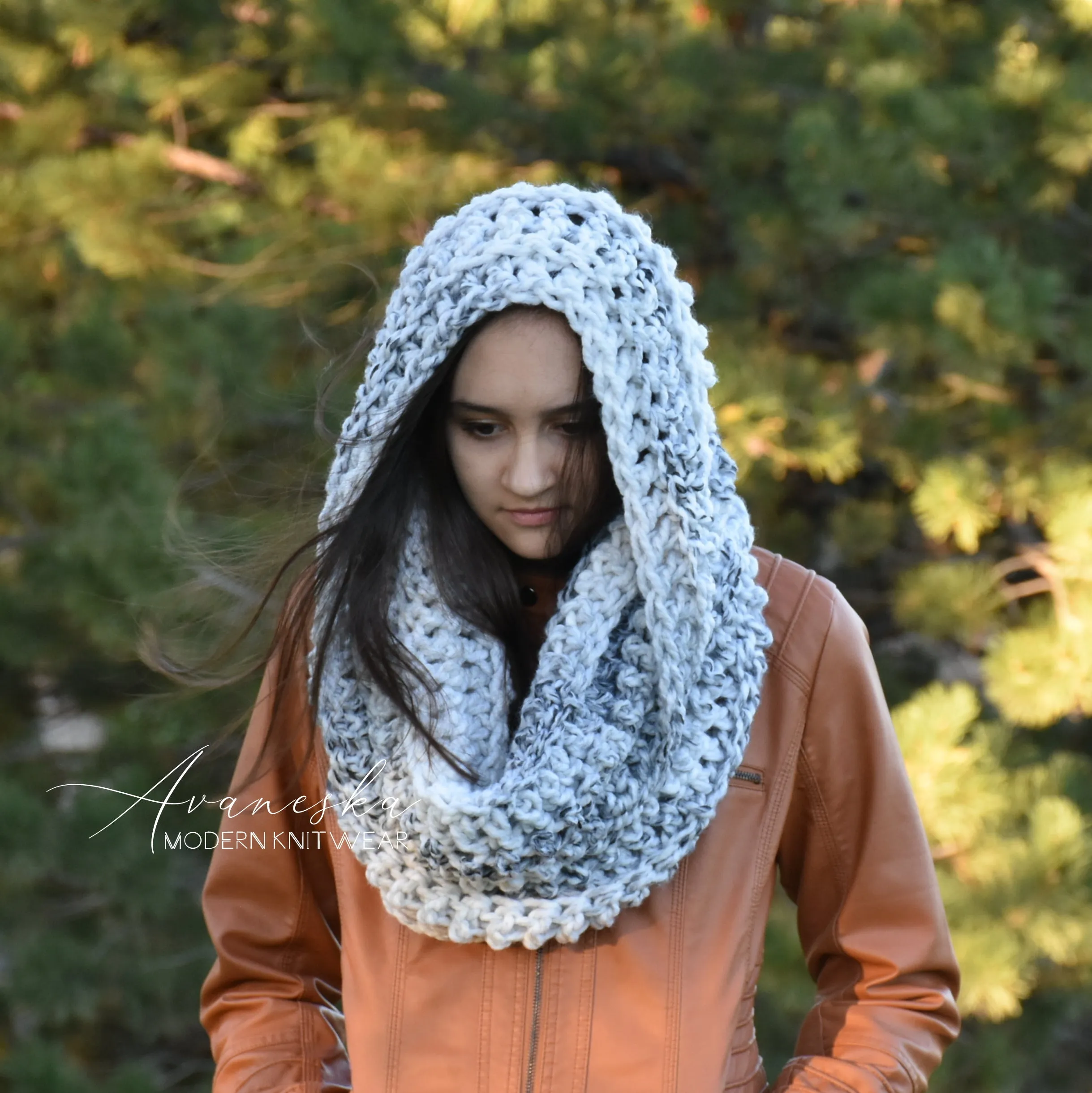 Oversized Chunky Scarf | THE CARDIFF