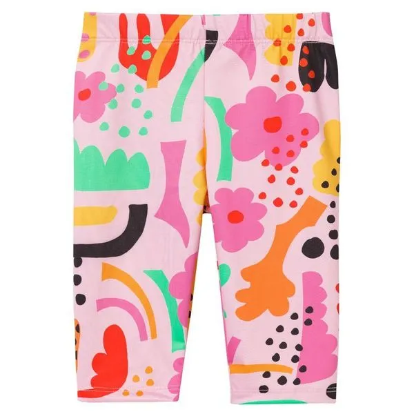 Pink Abstract Swim Leggings - 1 Left Size 10-12 years