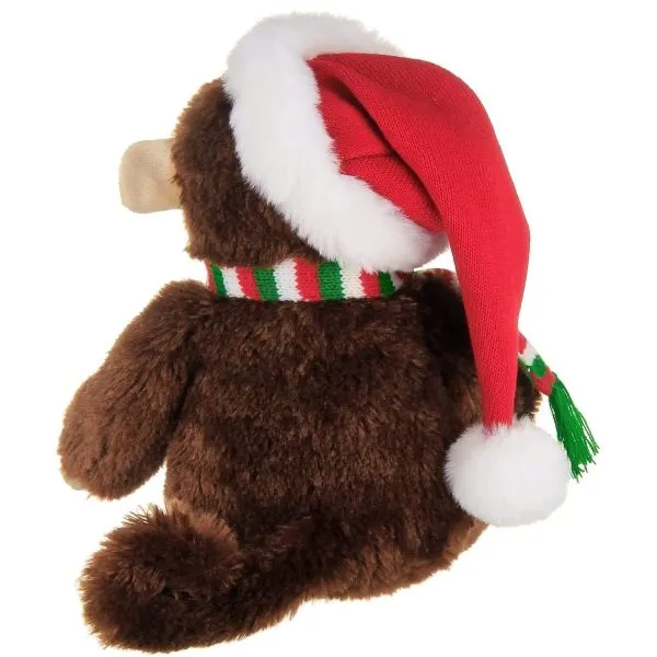 Plush Stuffed Christmas Monkey Nicky