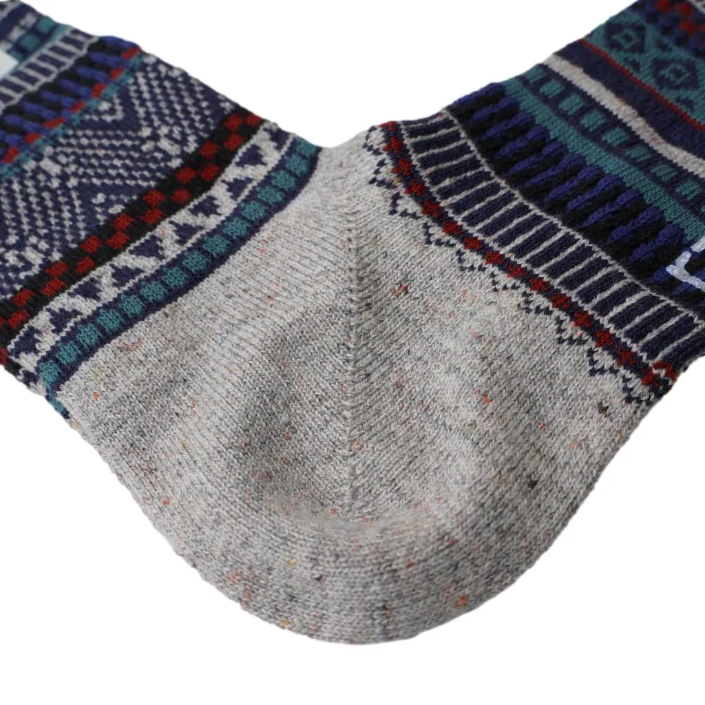 Rasox Fair Isle Crew Socks