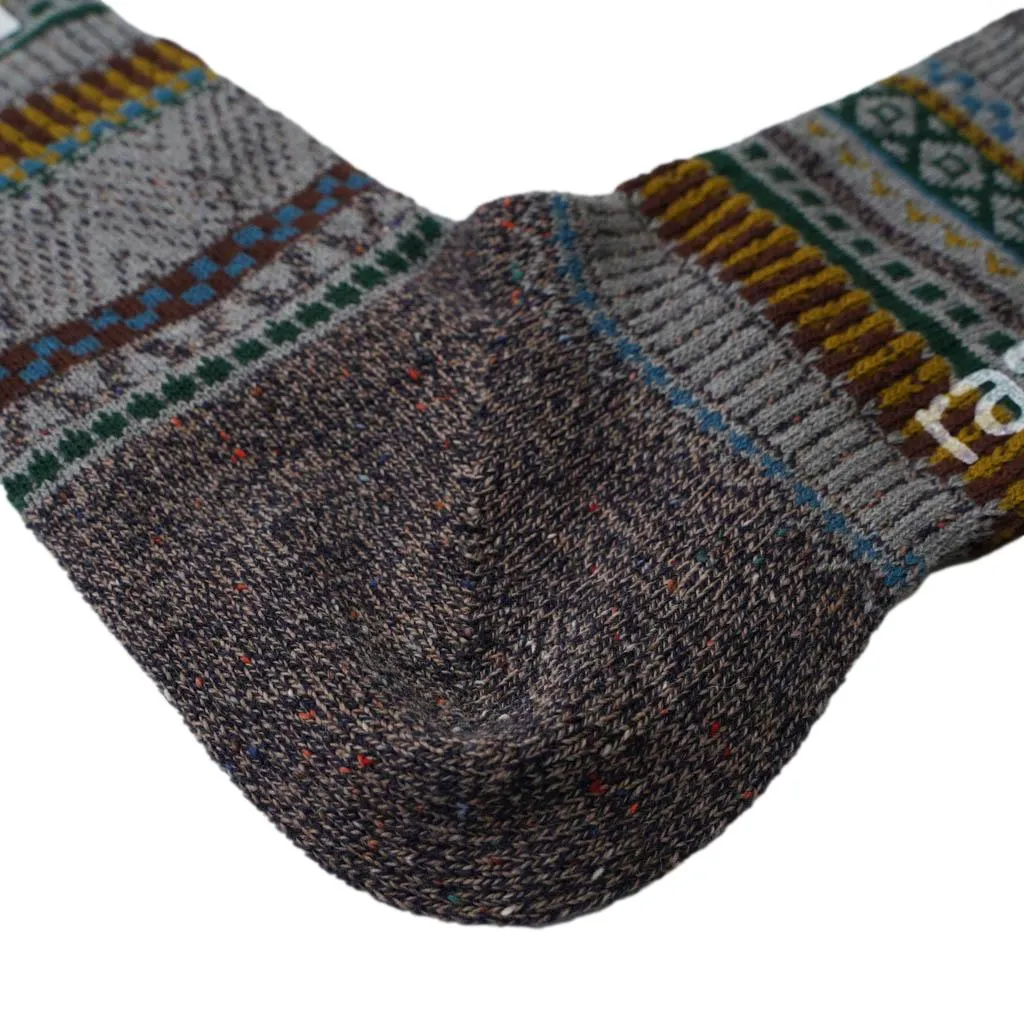 Rasox Fair Isle Crew Socks