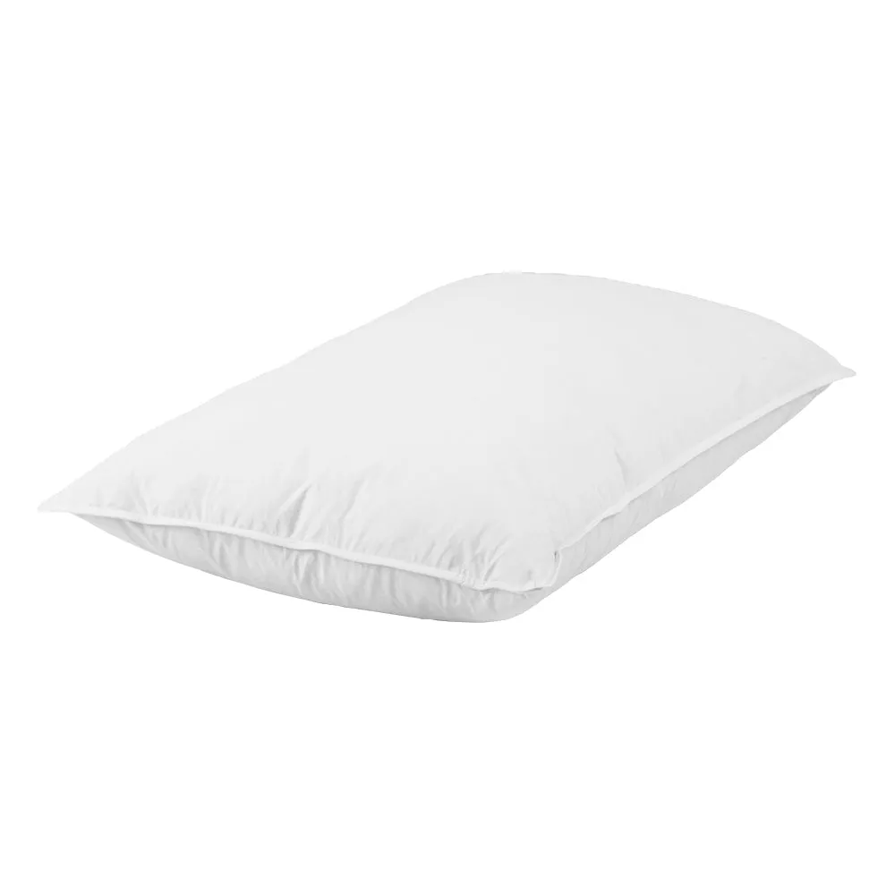 Set of 2 Duck Down Pillows - White