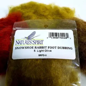 Snowshoe Rabbit Foot Dubbing--Nature Spirit