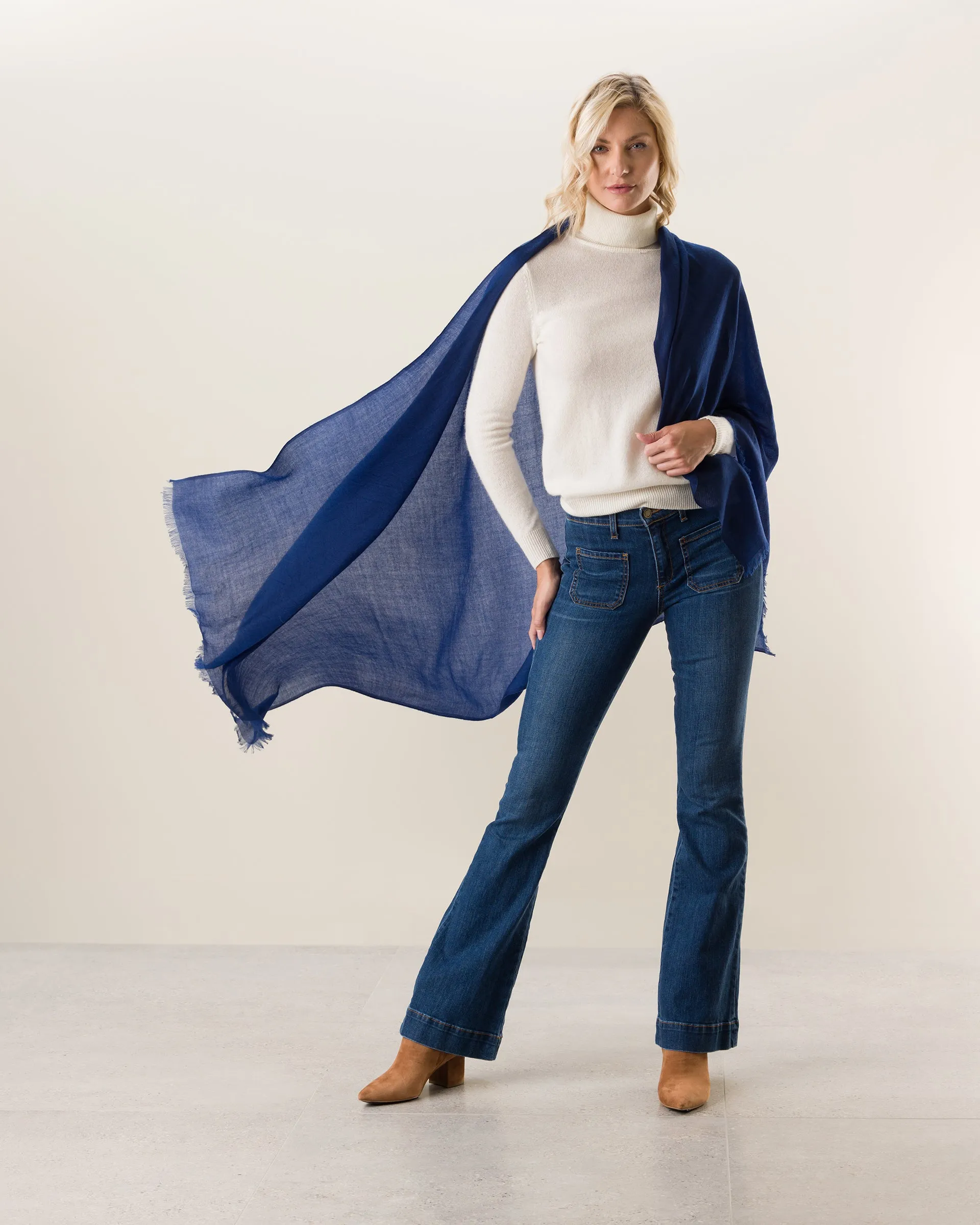 St Tropez Lightweight Cashmere Wrap