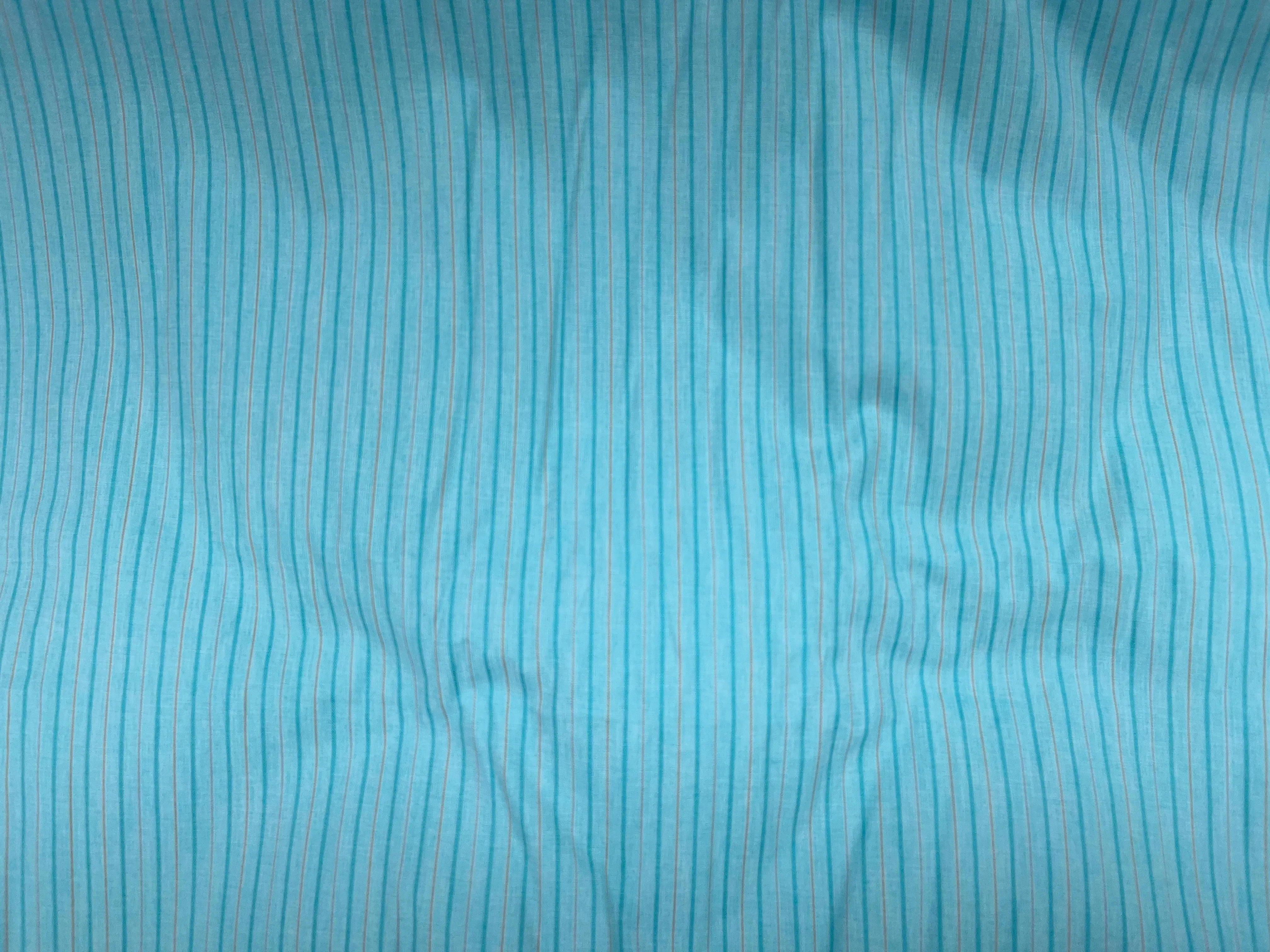 Striped Shirting Fabric - Dual Lines