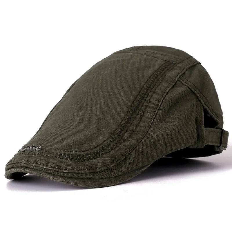 Summer Outdoor Visor Cap High Quality Cotton Berets For Men & Women Casual Peaked Caps Style Letter Stylish Berets Hats