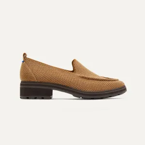 The Lug Loafer - Teak Herringbone