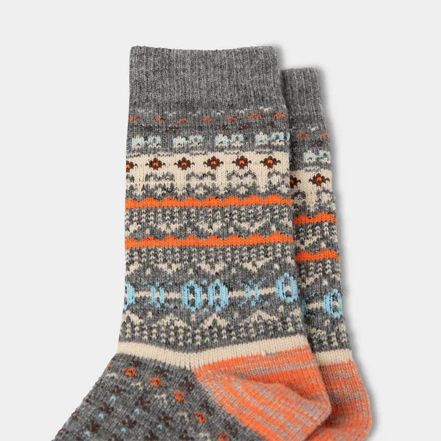 Tilley Unisex Fair Isle Sock