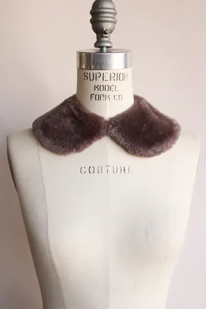 Vintage 1950s Faux Fur Collar